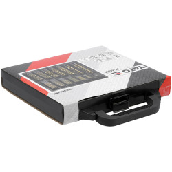 COFFRET DE 99 FORETS HELICOIDAUX EN ACIER RAPIDE HSS REVETU TITANE DE 1 à 10 mm