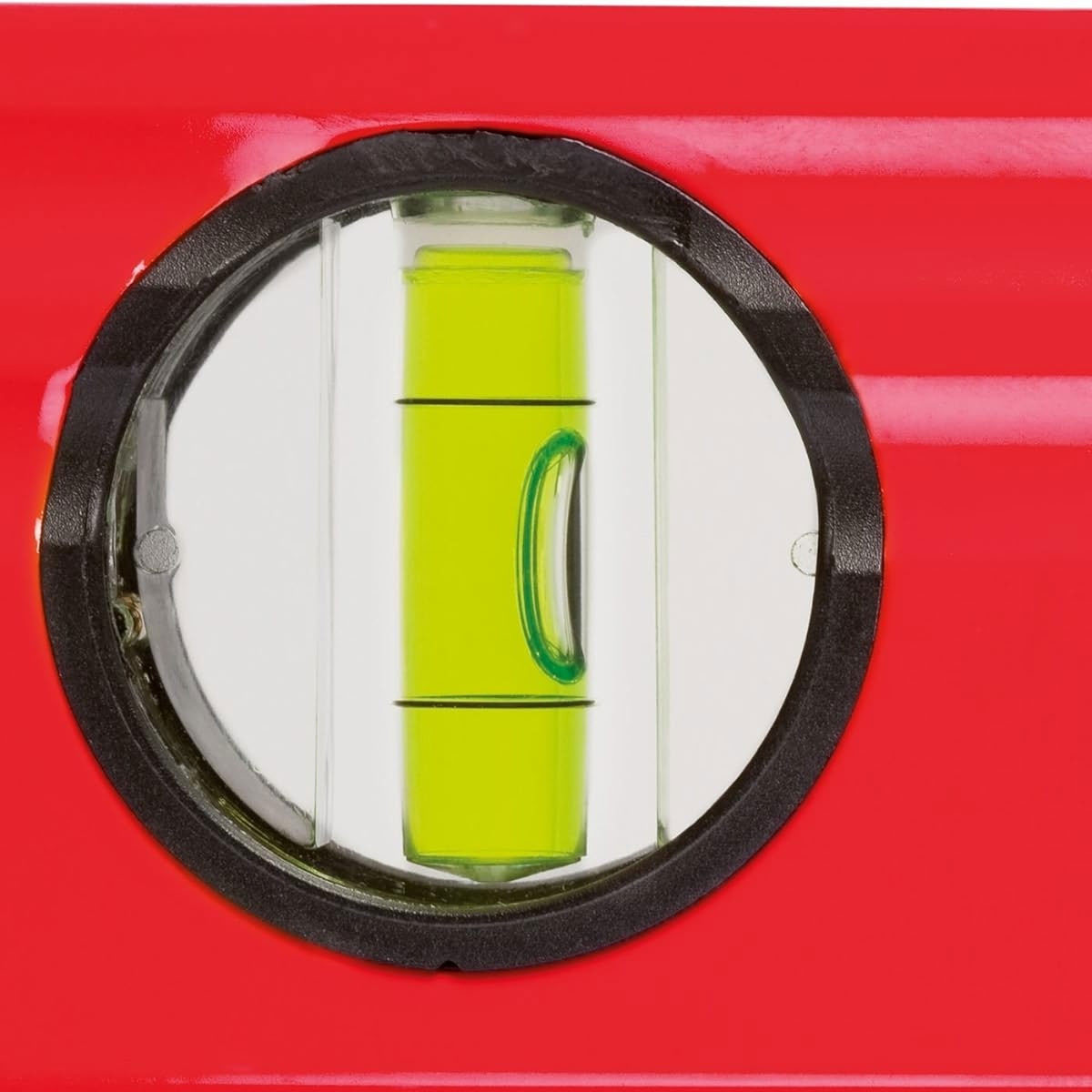 Niveau à Bulle Professionnel 1829 Mm - Cadre Aluminium Peint, 3 Fioles Précises, Embouts Caoutchouc