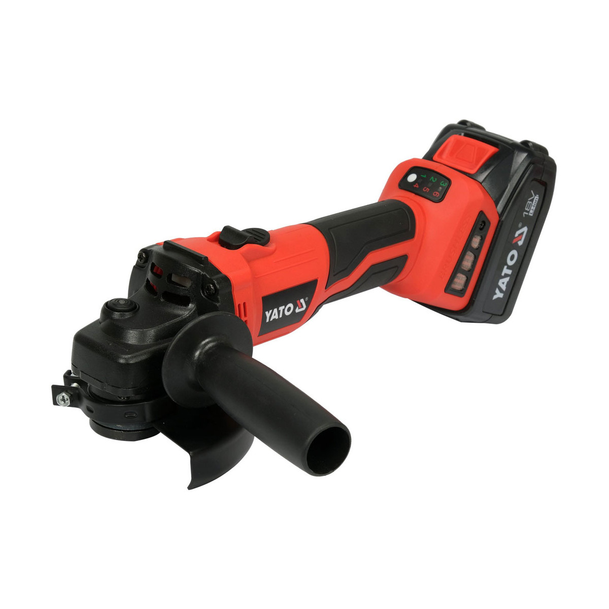 MEULEUSE 125 MM SANS FIL 18V BRUSHLESS AVEC CHARGEUR ET BATTERIE 4Ah