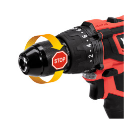 PERCEUSE VISSEUSE DEVISSEUSE SANS FIL AVEC BATTERIE 18V 2Ah ET CHARGEUR