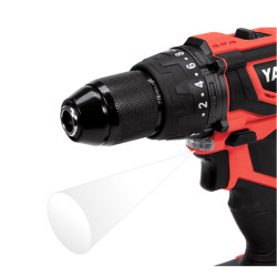 PERCEUSE VISSEUSE DEVISSEUSE SANS FIL AVEC BATTERIE 18V 2Ah ET CHARGEUR