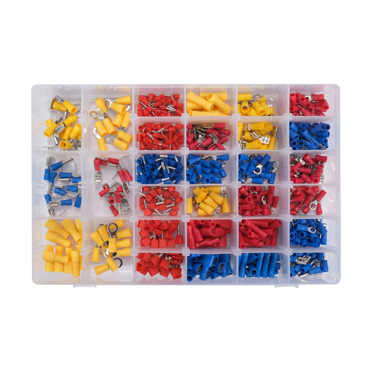 ASSORTIMENT TRES COMPLET DE 600 CONNECTEURS POUR CABLES AUTOMOBILES