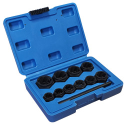 COFFRET EXTRACTEURS D'ECROUS OU DE TETE DE VIS ABIMES - SARLAT OUTILLAGE