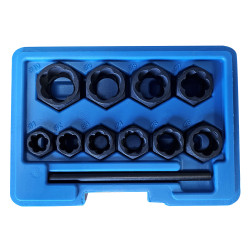 COFFRET EXTRACTEURS D'ECROUS OU DE TETE DE VIS ABIMES - SARLAT OUTILLAGE