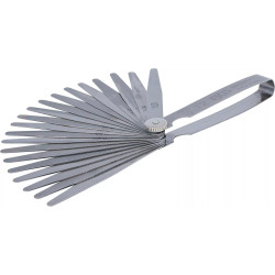 JEU DE 20 CALES METRIQUES JAUGE D'EPAISSEUR POUR REGLAGES